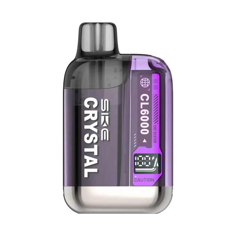 SKE Crystal CL6000 Prefilled Pod Vape Kit - Berry Medley - Ilovevapour - Image 3