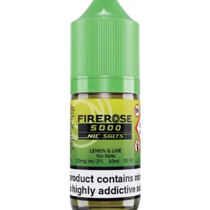 Lemon & Lime Elux Firerose 5000 Nic Salt E-Liquid - 10mg