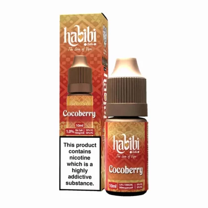 Habibi Cocoberry Nic Salt Vape Juice - 10 Pack - 10mg