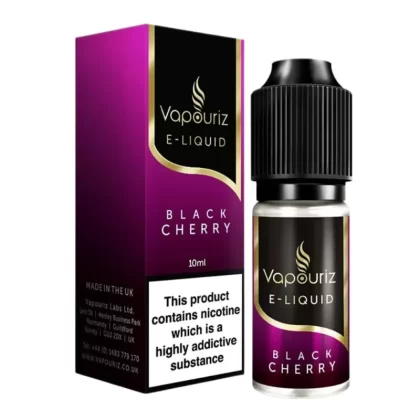 Black Cherry E-Liquid by Vapouriz (10ml) - 12mg