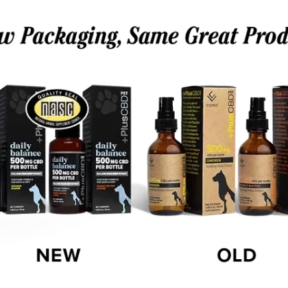 PlusCBD PET CBD OIL 500MG CHICKEN - Vape Store