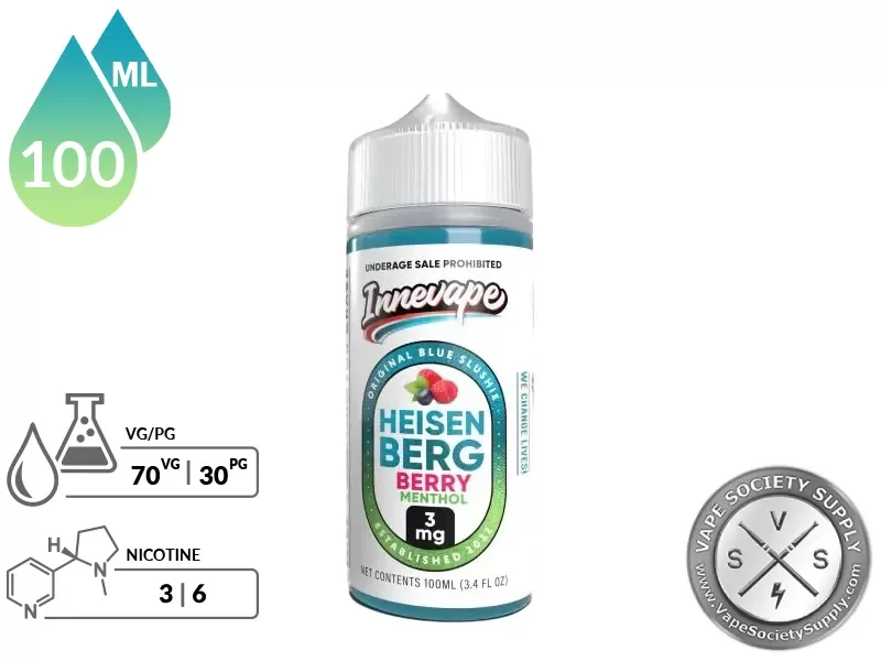 Heisenberg Berry Menthol Innevape 100ml - Image 2