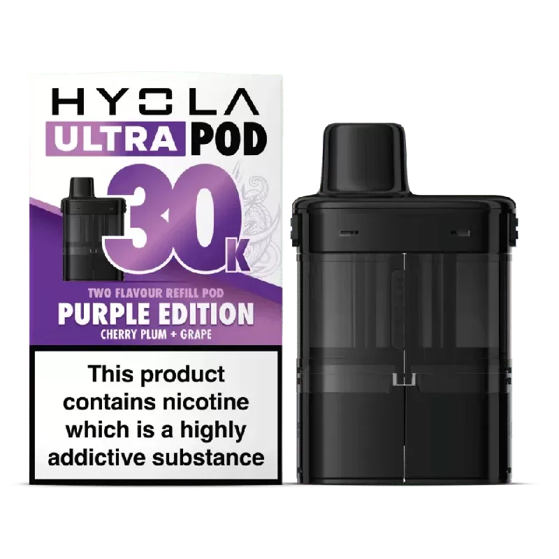 Hyola Ultra 30K Prefilled Replacement Pods Purple Edition - Ejuicewarehouse
