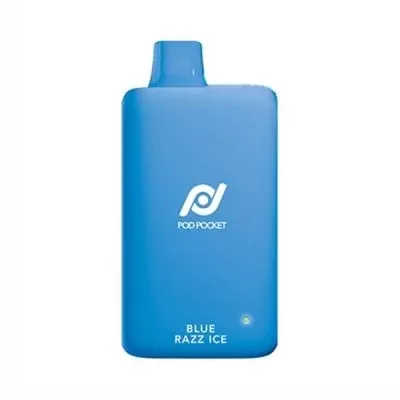 Pod Pocket Blue Razz Ice 7500 Disposable Vape