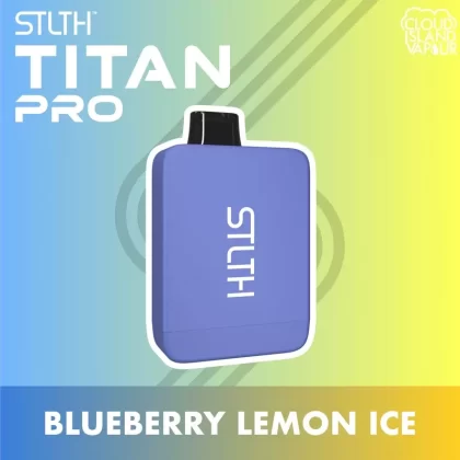STLTH TITAN PRO Disposable Vape – Blueberry Lemon Ice
