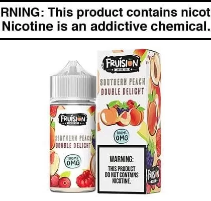 SOUTHERN PEACH DOUBLE DELIGHT BY FRUISION 100ML - Vapejuice