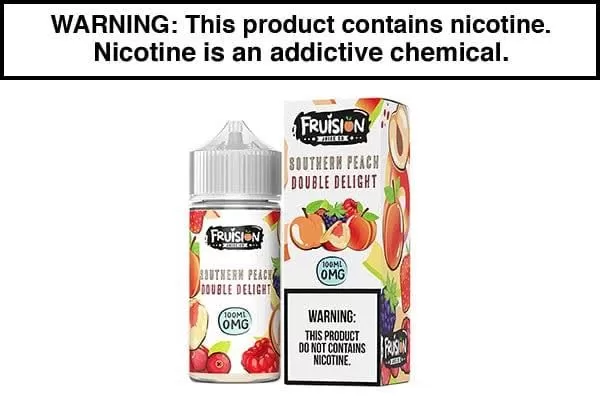 SOUTHERN PEACH DOUBLE DELIGHT BY FRUISION 100ML - Vapejuice