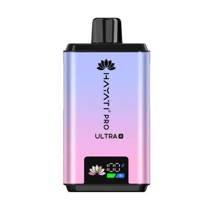 Hayati Pro Ultra Plus 25k Puffs Vape Kit Blueberry Cotton K and Raspberry Cotton K - Ecigpremium