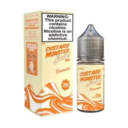 Custard Monster Swirl Salt Creamsicle eJuice - Vape Product; Vape Product, Vape Product; Monster Vape Labs