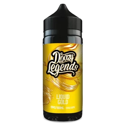 Doozy Legends 100ml E-Liquid Shortfill Liquid Gold