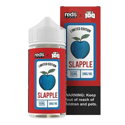 Reds x Keep It 100 E-Liquid – Slapple – 100ml
