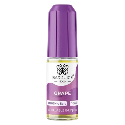 Bar Juice 5000 Grape Nic Salt Vape Juice 10ml