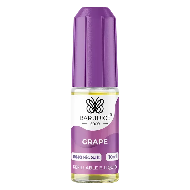 Bar Juice 5000 Grape Nic Salt Vape Juice 10ml