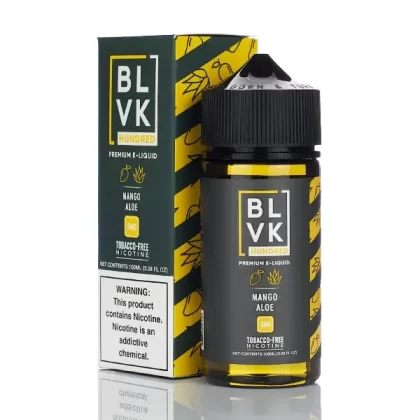 BLVK Hundred E-liquid - Mango Aloe - 100ml - 3mg