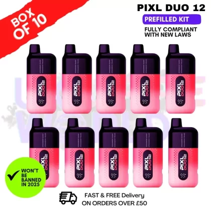 Strawberry Edition Pixl Duo 12 Pod Kit Box Of 10 – ONLY £71.99