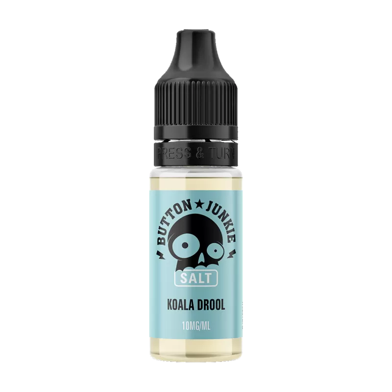 Button Junkie Koala Drool Nic Salt - 10ml - Vape Product, Vape Product