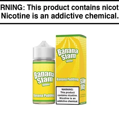 BANANA PUDDING BY BANANA SLAM 100ML - Vapejuice