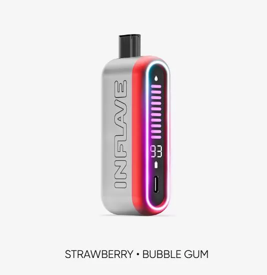 Inflave Onyx Rechargeable Disposable Vape (24,000 Puffs) - Sour Blackcurrant / 20 mg - Image 3