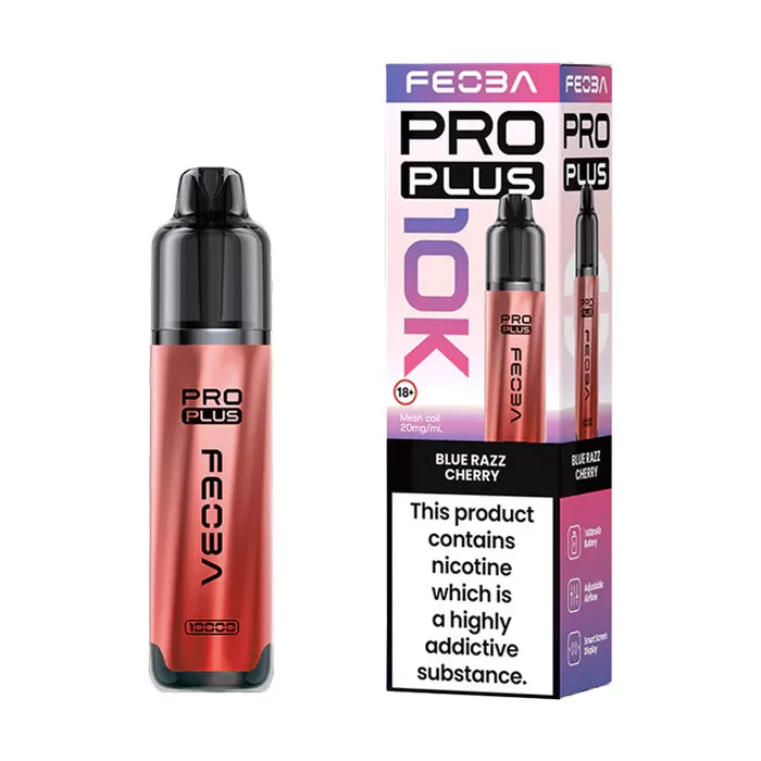 Feoba Pro Plus 10K Prefilled Pod Kit - Strawberry Raspberry Ice - Image 2