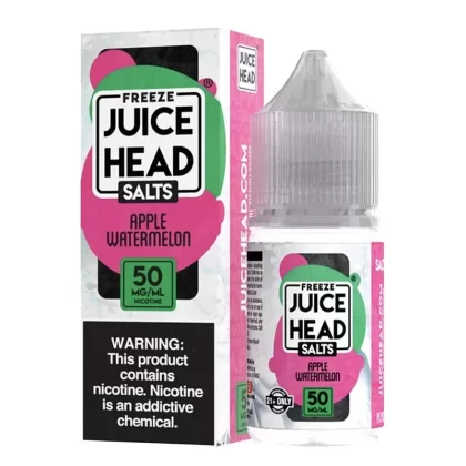 Juice Head – Apple Watermelon Freeze – Salt Nic – 30mL - Nicotine (mg)#50mg