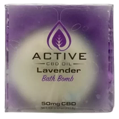 Active CBD Oil Bath Bombs – 50mg each
