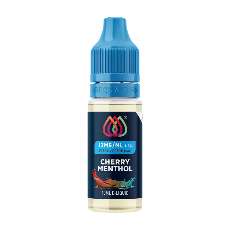 Cherry Menthol E-Liquid by Aquavape - 10ml - 6mg - Vape Product - Image 3