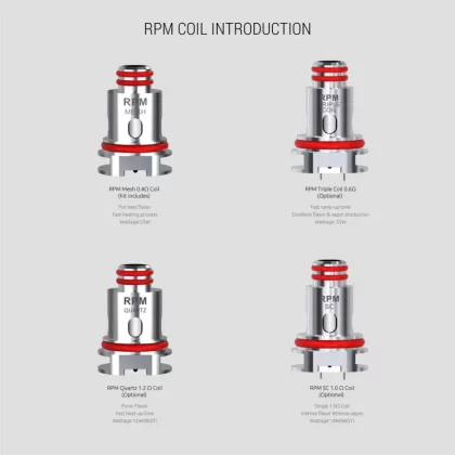 Smok RPM Coils 5pk - DC MTL 0.8ohm