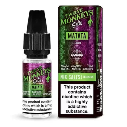 Twelve Monkeys Matata Nic Salt E-Liquid - 20mg