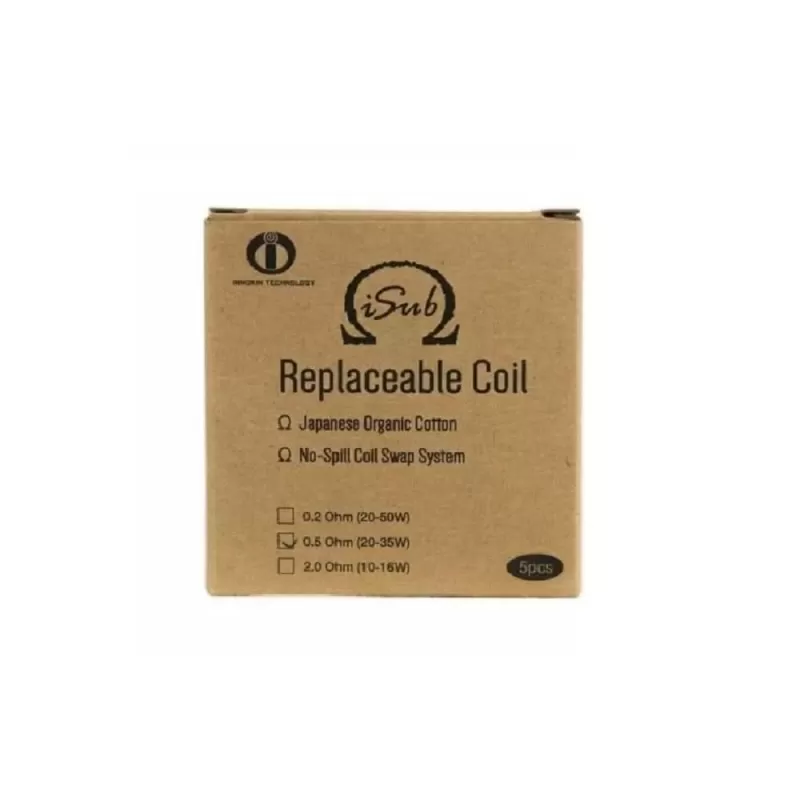 iSub Replacement Coils by Innokin (5 Pack) - Image 2