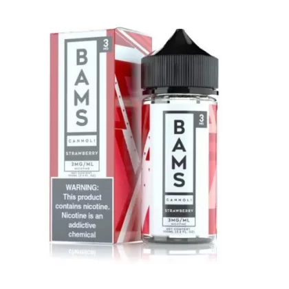 Strawberry Cannoli by Bam's Cannoli 100ml - 0MG