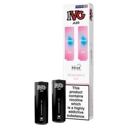 Strawberry Ice IVG Air Replacement Pods - 20mg - Vape Product