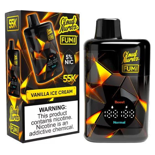 Vanilla Ice Cream Disposable Vape (55000 Puffs) by FUMI x Cloud Nurdz 55K