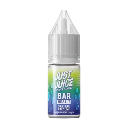 Sour Blue Razz Lime Nic Salt by Just Juice Bar - Vapeshop Co