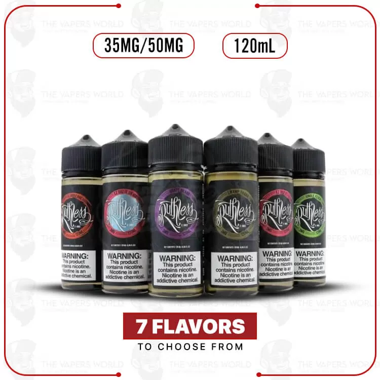 Ruthless 120ml E-Juice - Thevapersworld