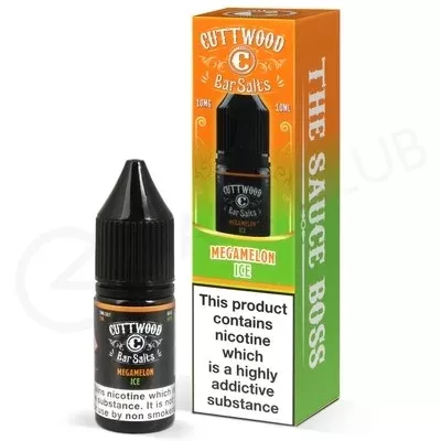 Megamelon Ice Nic Salt E-Liquid by Cuttwood Bar Salts