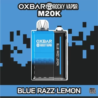Rocky Vapor Oxbar M20K Disposable Vape – Blue Razz Lemon