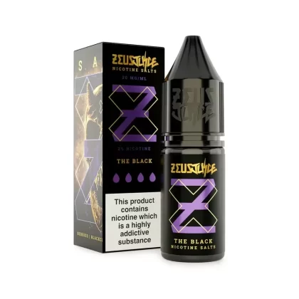 Zeus Juice The Black 10ml Nic Salt