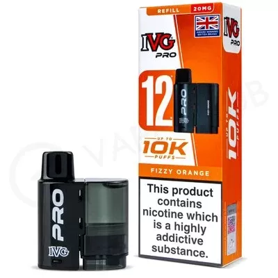 Fizzy Orange IVG Pro 12 Refill Pack - Ecigpremium