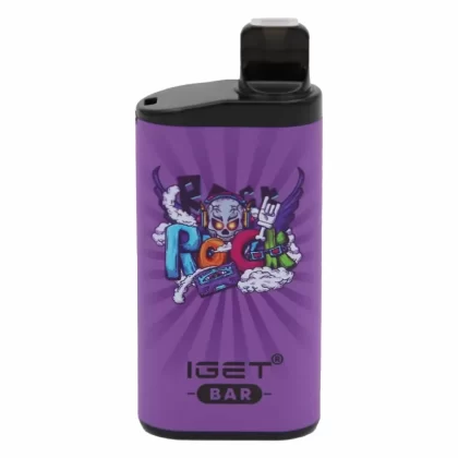 IGET Bar 3500 Puffs Raspberry Grape - Ozvapeone (155A92)