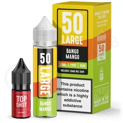 Bango Mango Shortfill E-Liquid by 50 Large 50ml