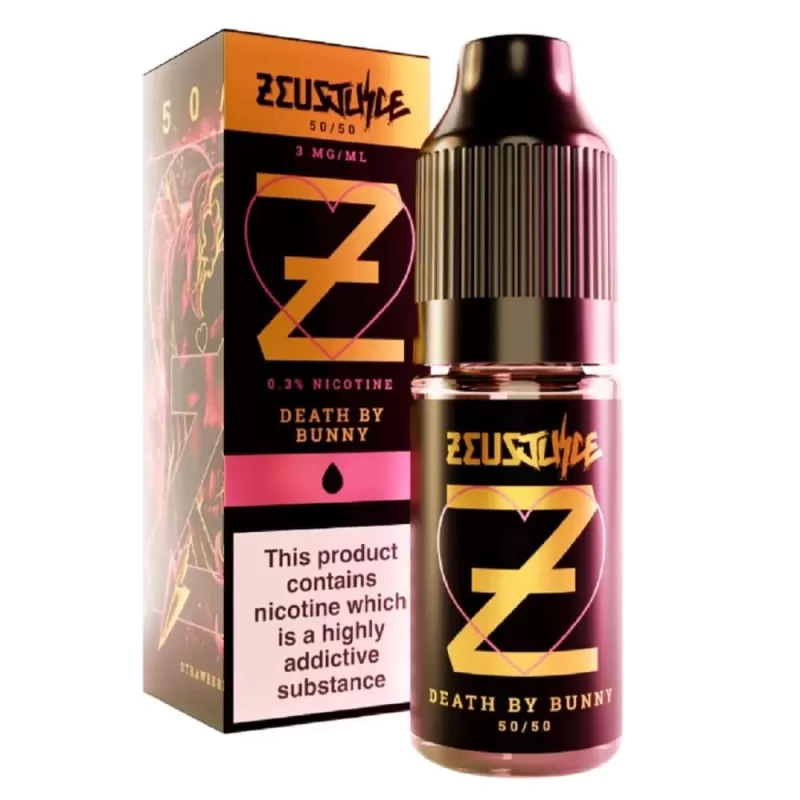 Death by Bunny E-Liquid 50/50 Series by Zeus Juice (10ml) - 12mg