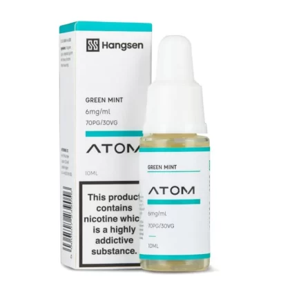Green Mint E-Liquid Atom Series by Hangsen (10ml) - 6mg