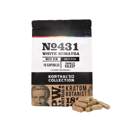 No 431 White Sumatra Kratom Capsules