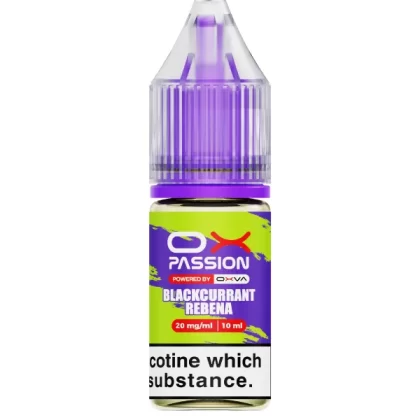 Blackcurrant Squash OX Passion Nic Salt E-Liquid by OXVA - 10ml - 10mg