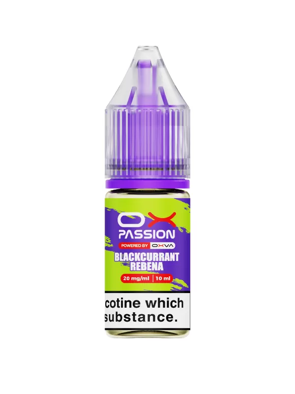 Blackcurrant Squash OX Passion Nic Salt E-Liquid by OXVA - 10ml - 10mg