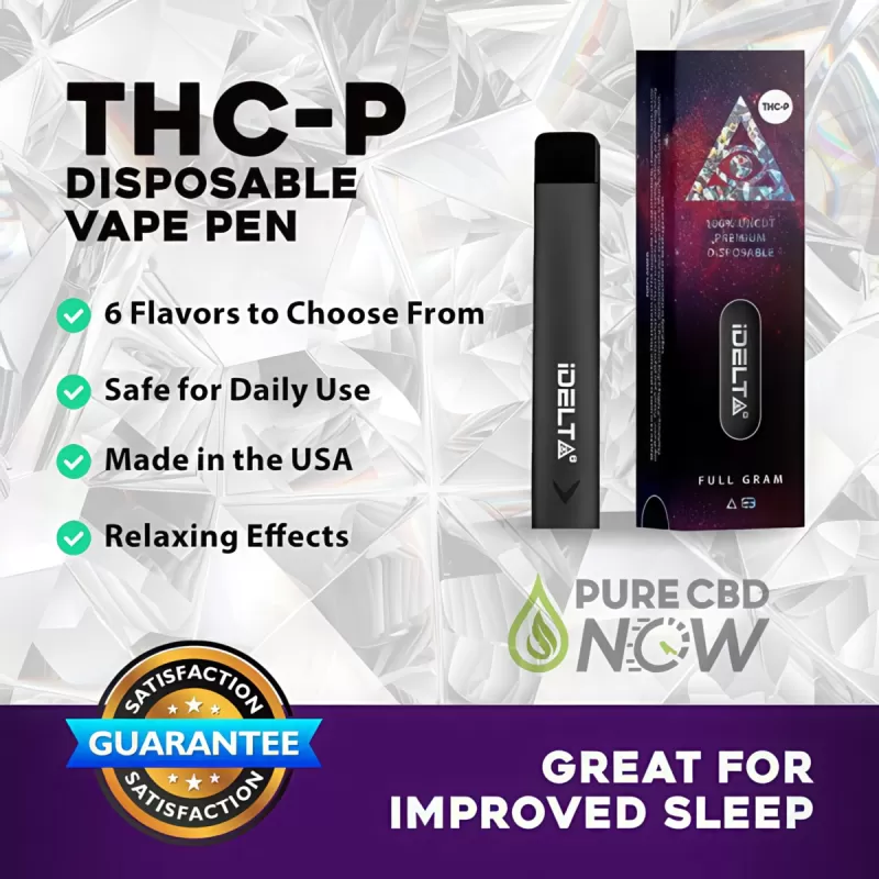iDELTA Premium – Disposable THCP Vape Pen - Image 3