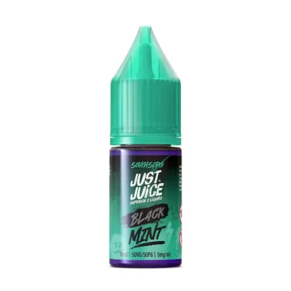 Just Juice Black Mint Nic Salt Vape Juice - 10 Pack - Strength 20mg