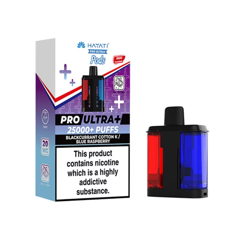 Hayati Pro Ultra Plus PODS - Sour Apple + Juicy Peach - Image 3