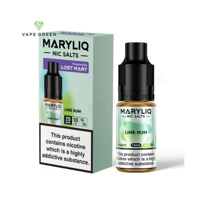 Lime Rum Nic Salt E-Liquid by Lost Mary Maryliq - Eliquidsupply