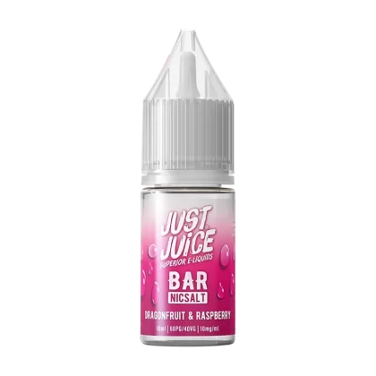 Dragonfruit & Raspberry Bar Nic Salt by Just Juice 10ml